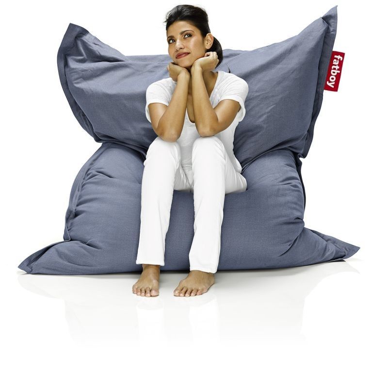 På lager Fatboy the Original Stonewashed BeanbagSakkosekk På lager Fatboy the Original Stonewashed BeanbagSakkosekk