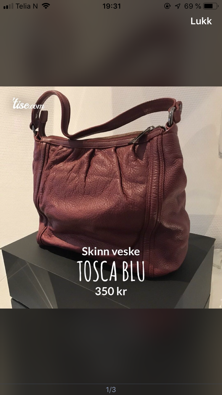 Tosca blu dame veske | FINN.no Dame Veske til salg | FINN.no