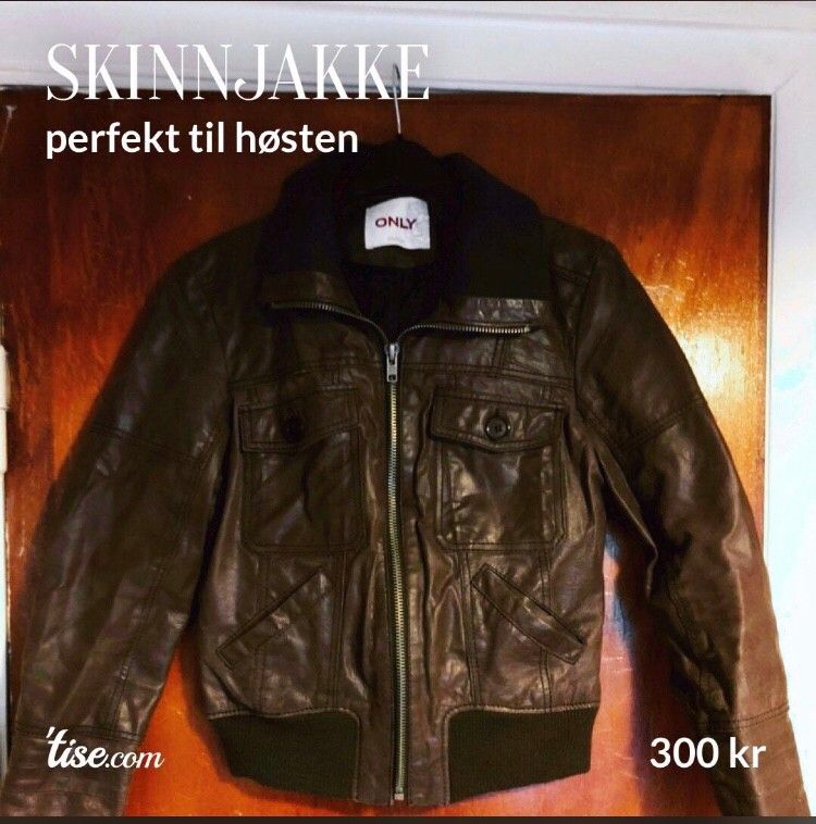 Skinnjakke | FINN.no Skinnjakke fra Lindstrands | FINN.no