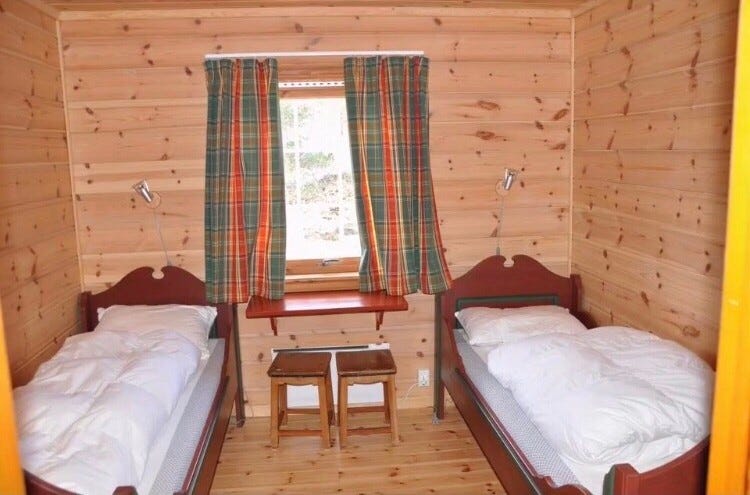 5 av soverommene har 2 senger str. 80 X 200 (Foto: Svein Erik Ellingsen) Galleribilde