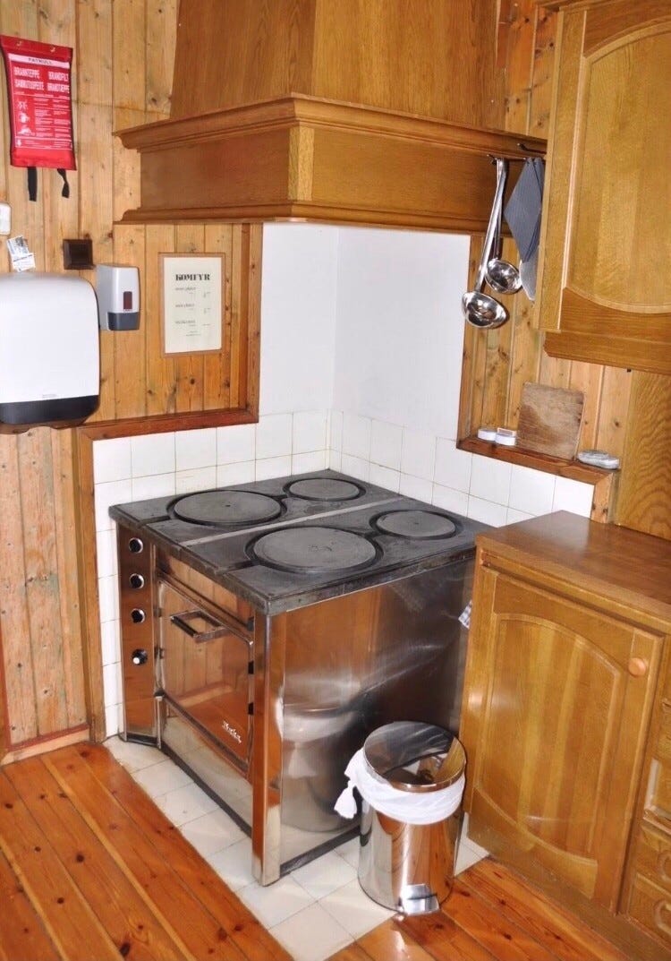 Stor komfyr (Foto: Svein Erik Ellingsen) Galleribilde