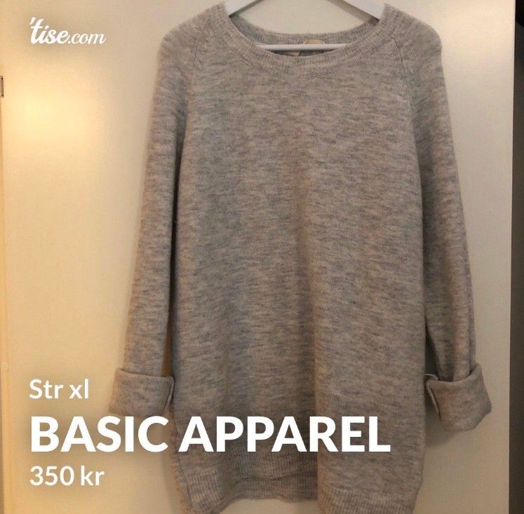 Basic apparel | FINN.no Basic Apparel genser | FINN.no