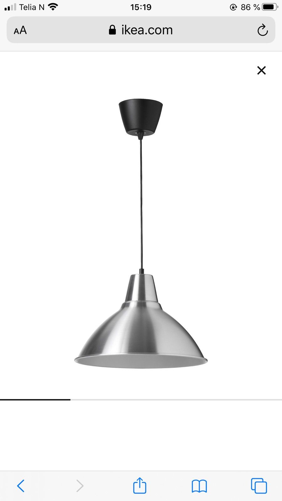 Ikea lampe | FINN.no Lampe fra IKEA RESERVERT | FINN.no