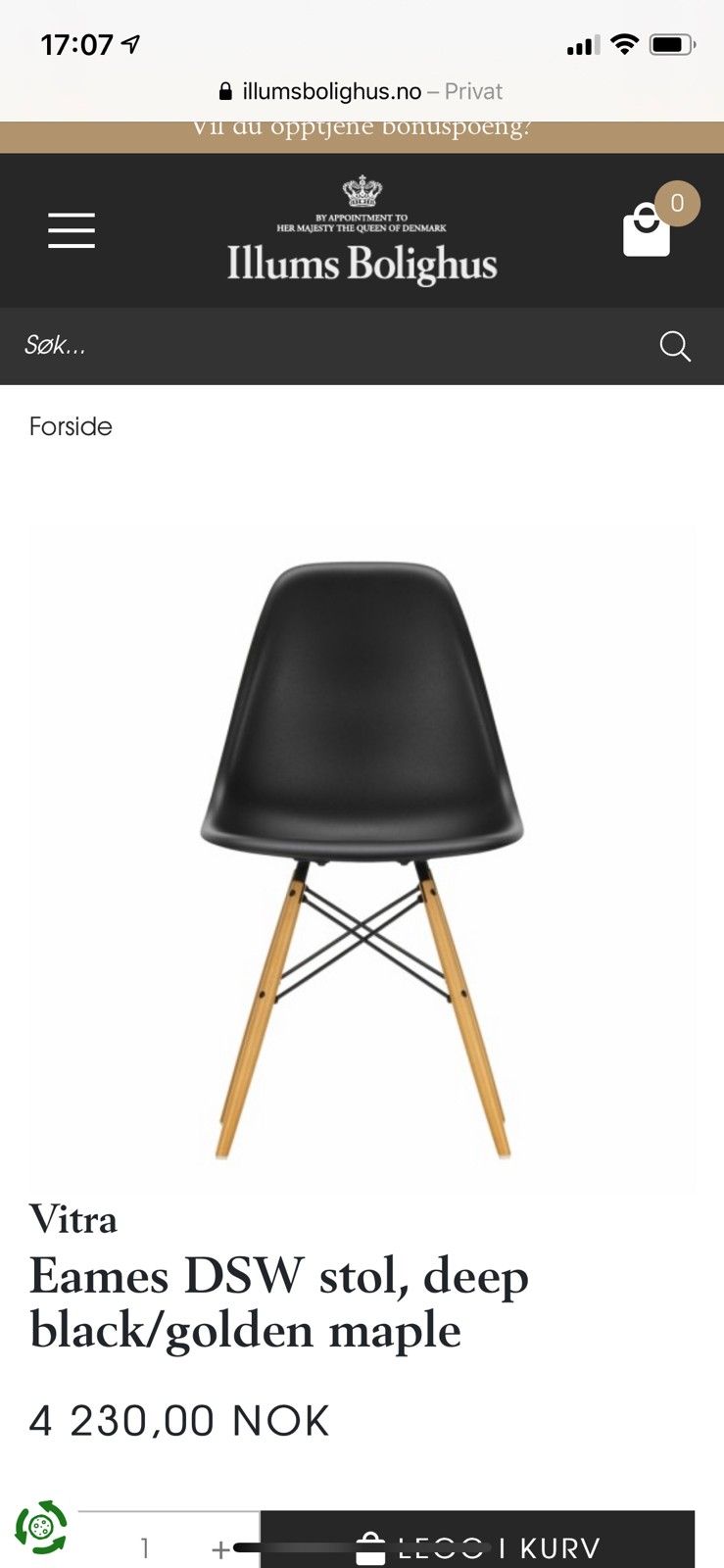 Vitra Eames DSW stol ønskes kjøpt | FINN.no Eames DSW sort ønskes kjøpt | FINN.no