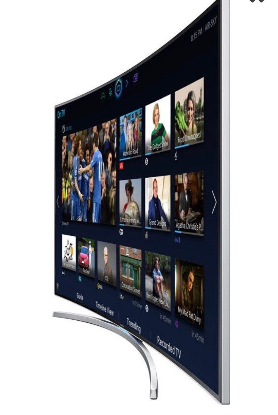 Curved Samsung 55'' Smart TV | FINN.no samsung smart tv keyboardkontroll | FINN.no