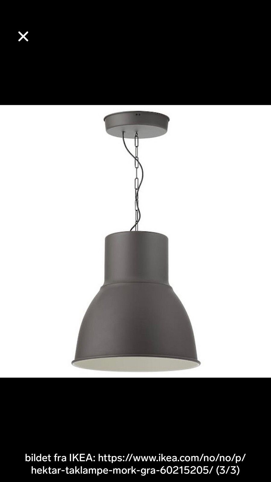 Hektar taklampe fra Ikea | FINN.no Ikea utelampe | FINN.no