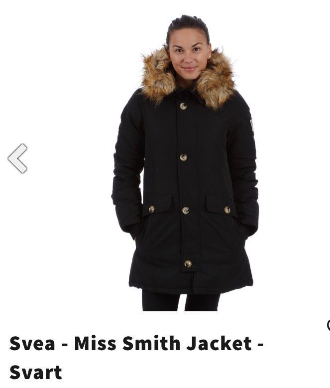 Svea Miss Smith svart jakke | FINN.no Svea Miss Smith svart jakke | FINN.no