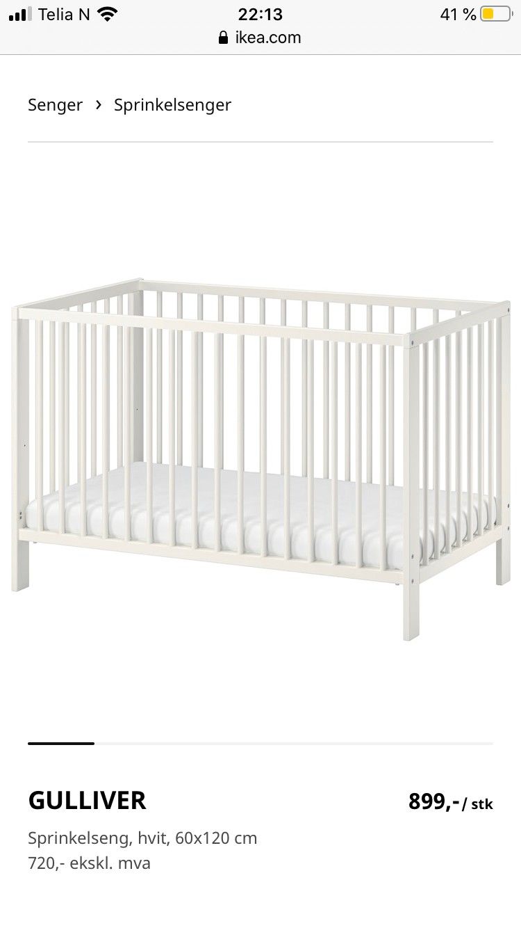 Sprinkelseng Gulliver Ikea | FINN.no IKEA Gulliver sprinkelseng | FINN.no