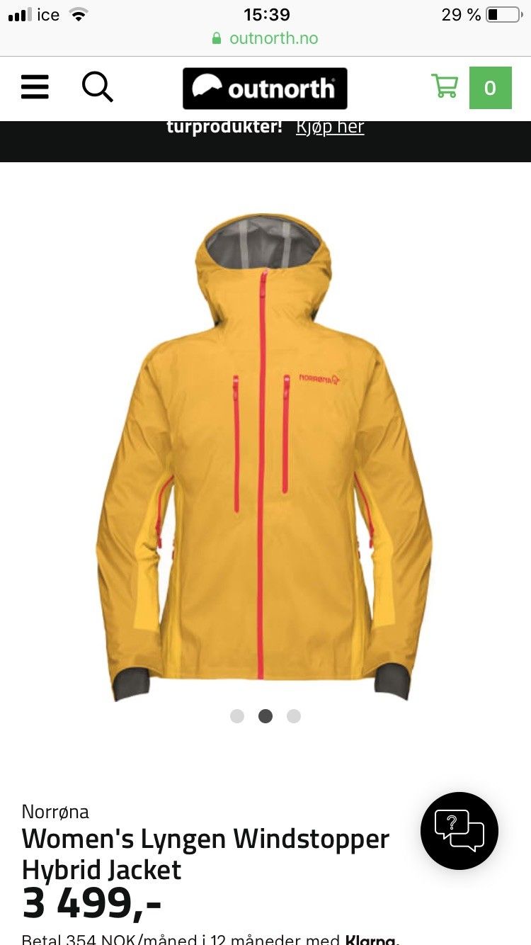 Ny og ubrukt Norrøna Lyngen Hybrid jakke dame str L | FINN.no Kjøp Norrøna Falketind Dri3 Jacket Women's fra Outnorth