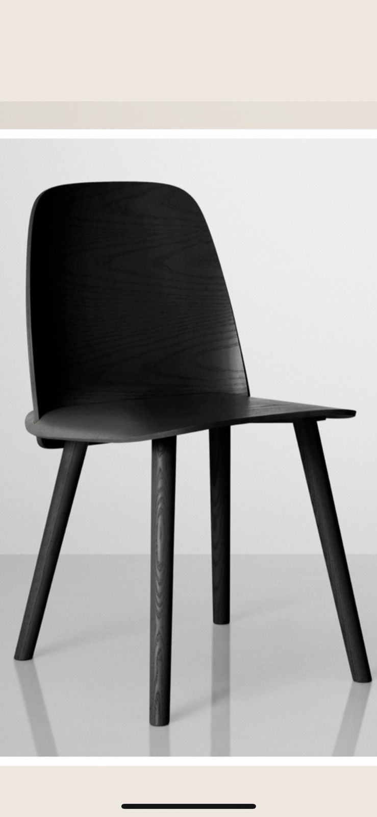 muuto nerd sort | FINN.no Muuto Nerd stoler | FINN.no