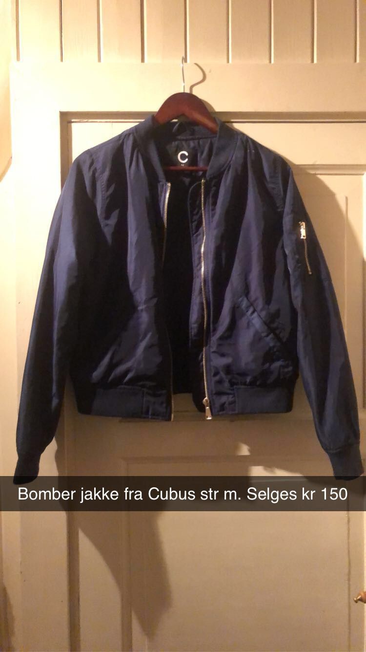 Cubus bomber jakke | FINN.no Bomber jakke Cubus | FINN.no