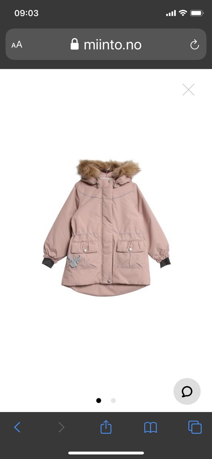 Wheat Pink Mathilde Teck jakke (str.104) selges til under Wheat jakke i str 104 | FINN.no