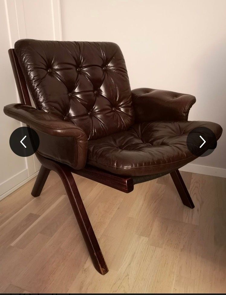 Uno Stol Ekornes 70 tallet | FINN.no Uno Stol Ekornes 70 tallet | FINN.no