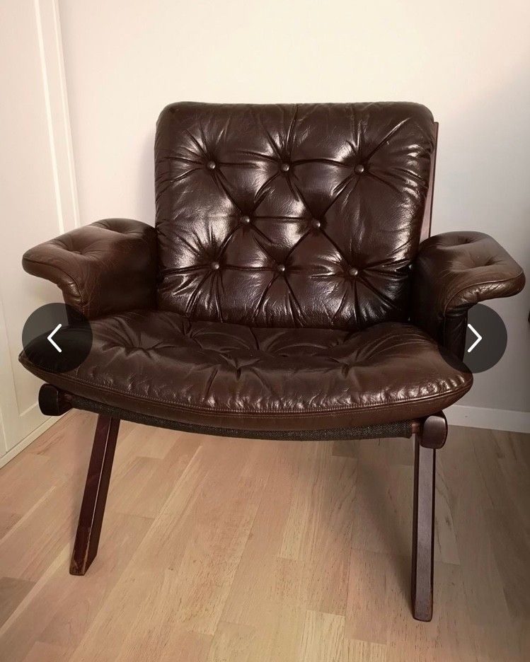 Uno Stol Ekornes 70 tallet | FINN.no Uno Stol Ekornes 70 tallet | FINN.no
