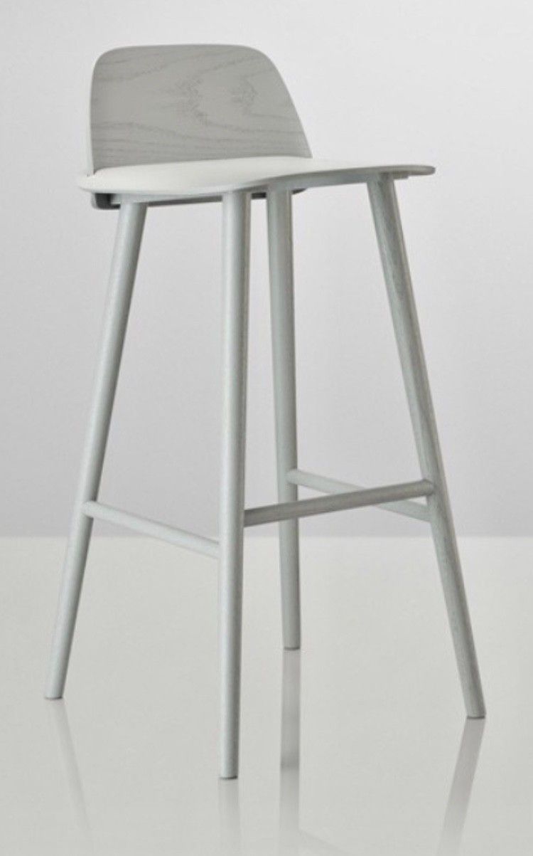 Muuto Nerd barstol sittehøyde 75 cm | FINN.no Muuto Nerd stoler | FINN.no
