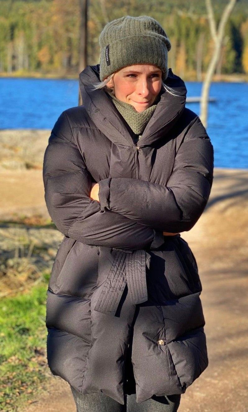 Fleischer Couture Rigel kåpe | FINN.no Rigel down coat, Navy Fleischer Couture