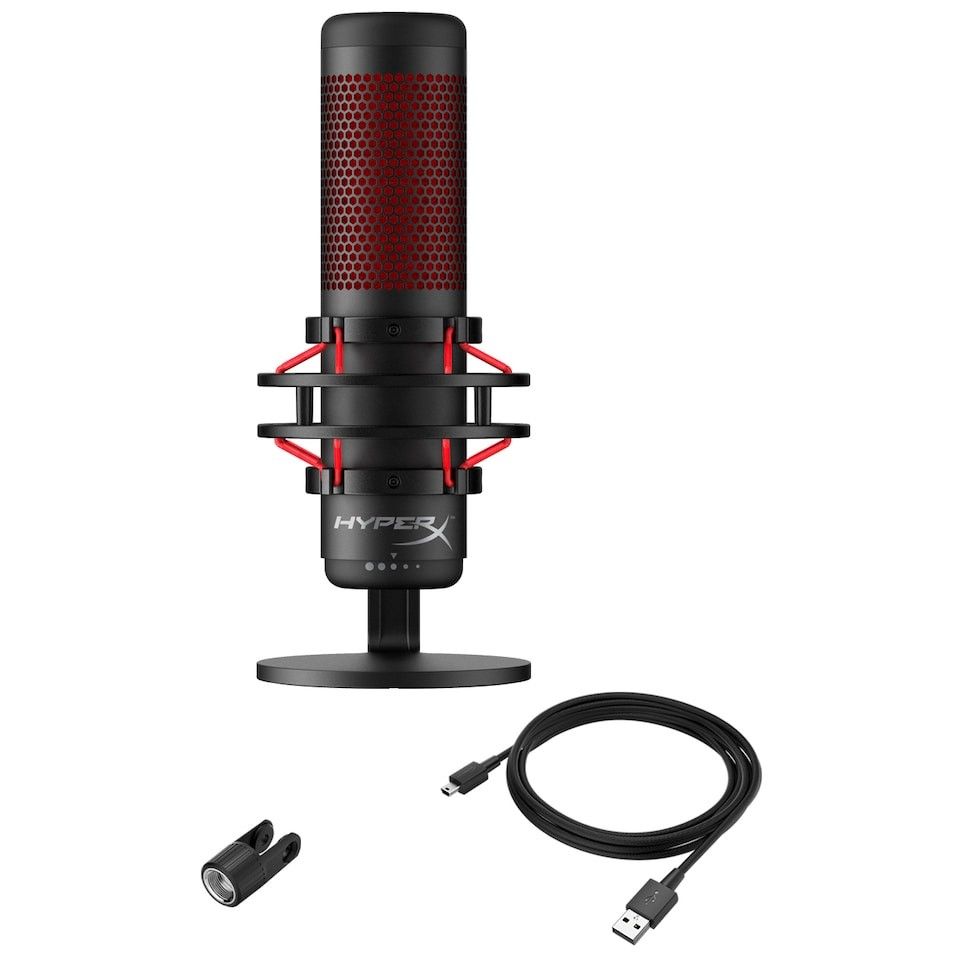 HyperX QuadCast mikrofon Thronmax Caster Boom HyperX QuadCast mikrofon Thronmax Caster Boom