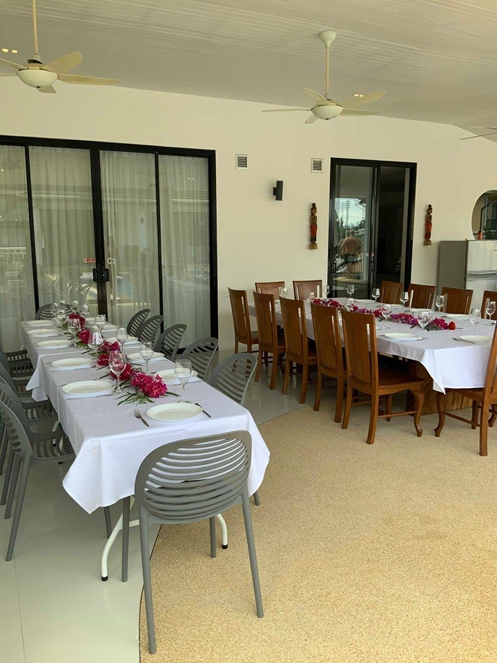 Festbord 26 gjester Galleribilde