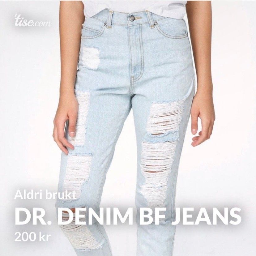 dr denim skinnbukse