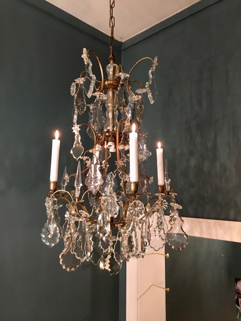 Antikk lysekrone prismekrone krystall krone taklampe Taklampe lampe belysning lysekrone | FINN.no