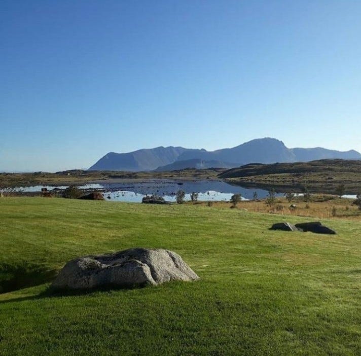 Flott utsikt fra huset. Galleribilde