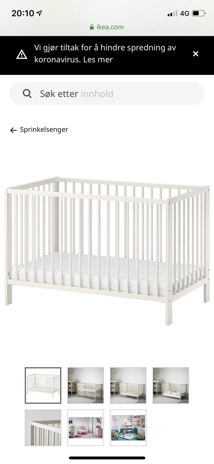 Ikea gulliver sprinkelseng Ikea gulliver sprinkelseng
