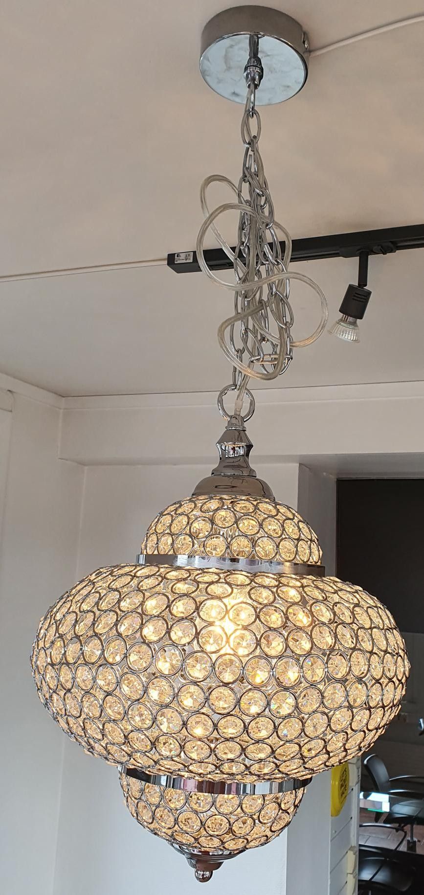 Prisme taklampe. | FINN.no MARRAKECH TAKLAMPE KRYSTALL | FINN.no