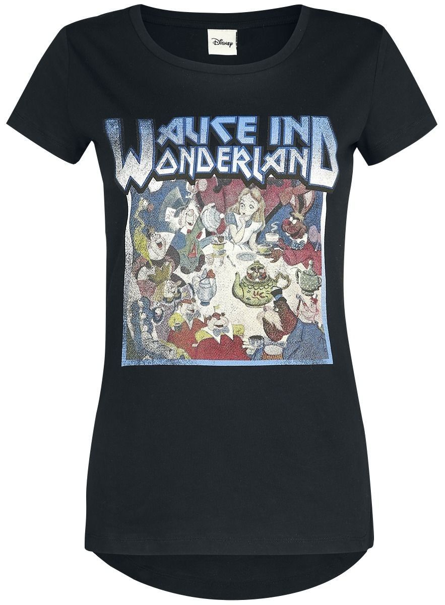 Alice in Wonderland t skjorte, Disney, rocka, alternative Alternative klær og bandskjorter | FINN.no