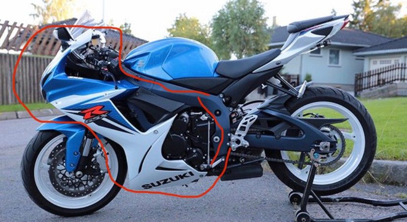 Original kåpe GSXR 600750 2011 2017 | FINN.no Original kåpe GSXR 600750 2011 2017 | FINN.no