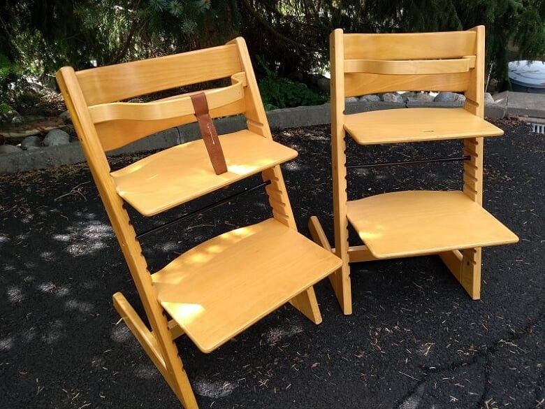 Original TRIPP TRAPP stol fra Stokke. (1 stk er solgt Stokke Tripp Trapp stol selges | FINN.no