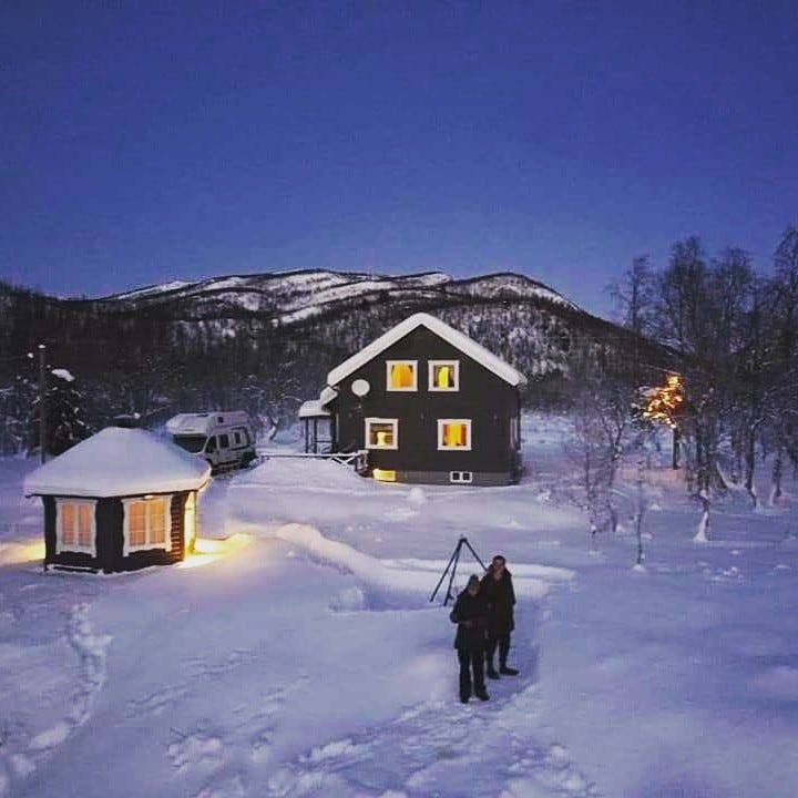 Søsiden hvor lysthuset er lokalisert. Galleribilde