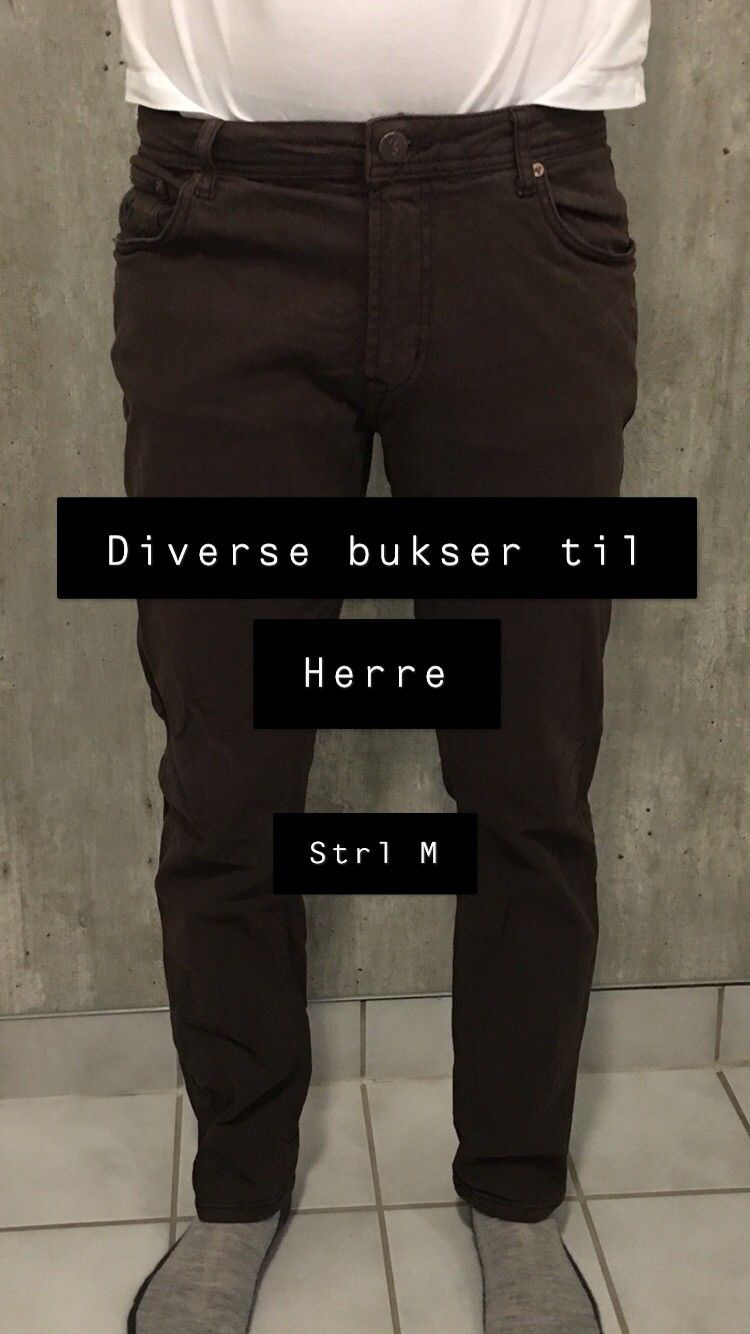 Diverse bukser til Herre | FINN.no Herre jakkeBlazer | FINN.no
