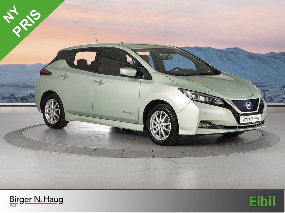 Brukt Nissan Leaf 2018 | 29 900 km | Birger N. Haug Biler til salgs 5 dørs Bruktbiler 5 dørs
