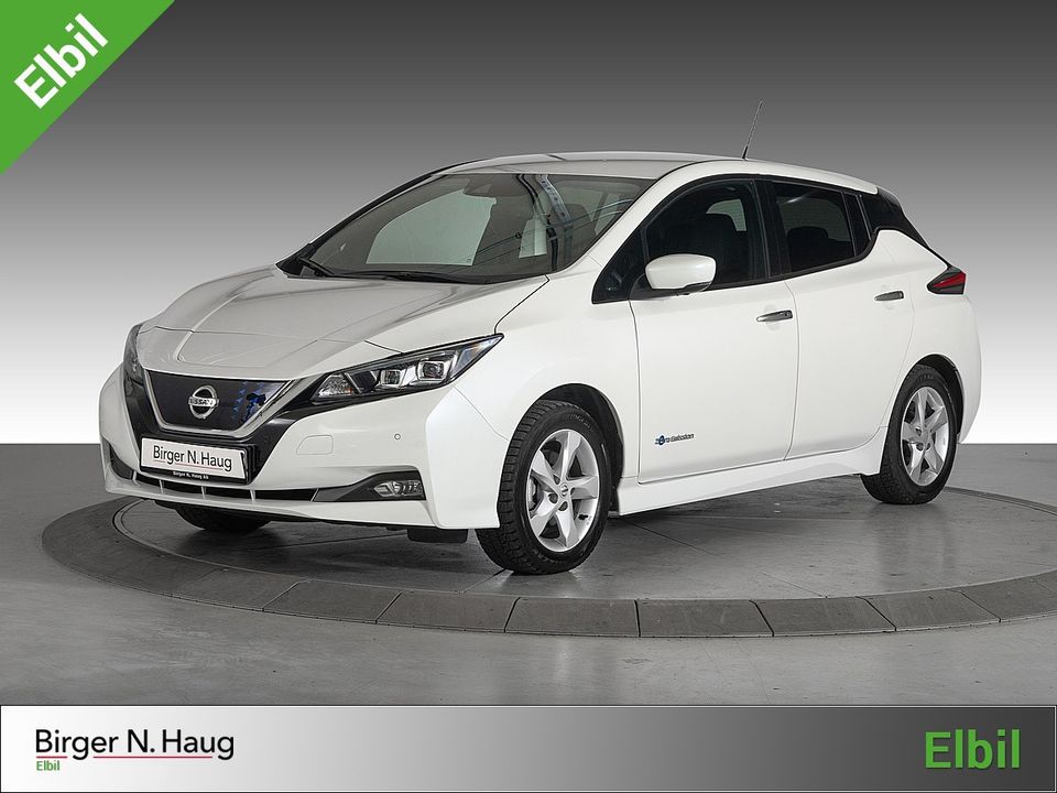 Brukt Nissan Leaf 2018 | 11 948 km | Birger N. Haug Biler til salgs 5 dørs Bruktbiler 5 dørs