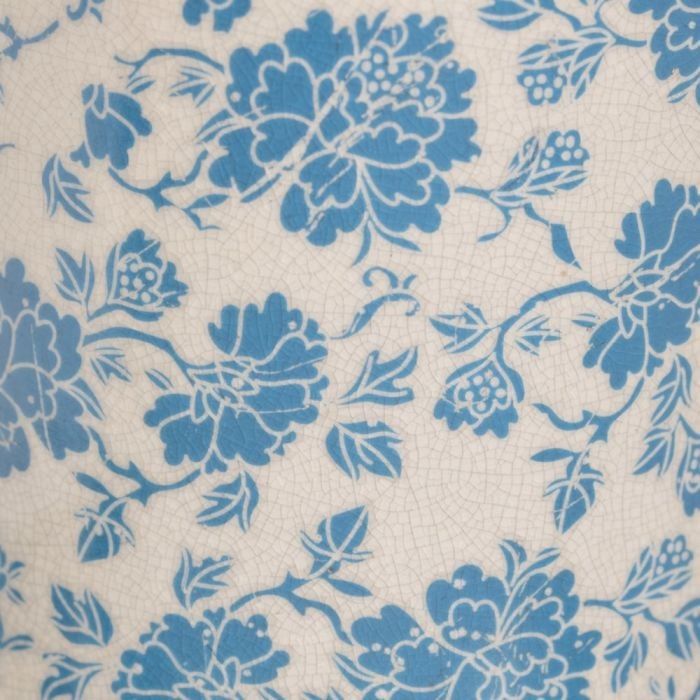 KOSELIG BLOMSTER LAMPE | FINN.no Koselig hvit kjeramikk bordlampe med lyseblå blomster