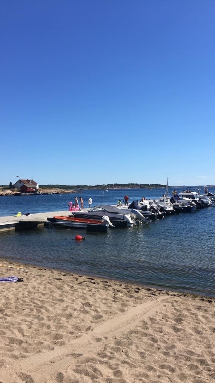 Kroksand, bystranda på Skjærhallen. Galleribilde