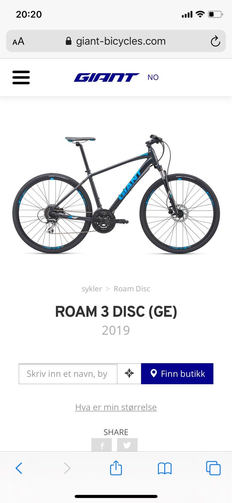 giant roam 3 disc ge