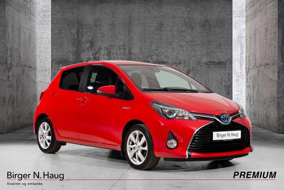 Brukt Toyota Yaris 2015 | 50 581 km | Birger N. Haug Biler til salgs 5 dørs Bruktbiler 5 dørs