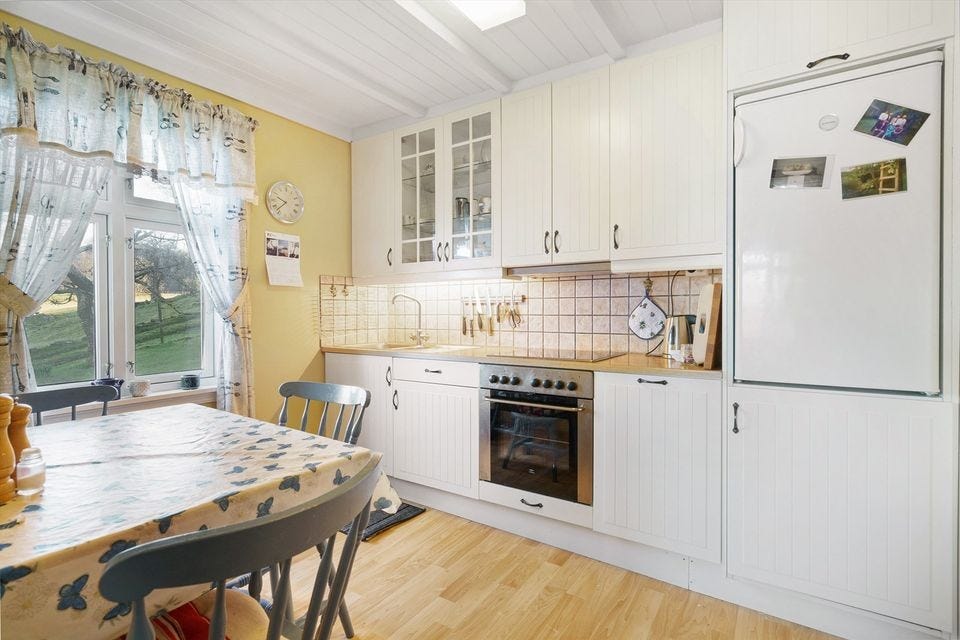 Et koselig kjøkken Galleribilde