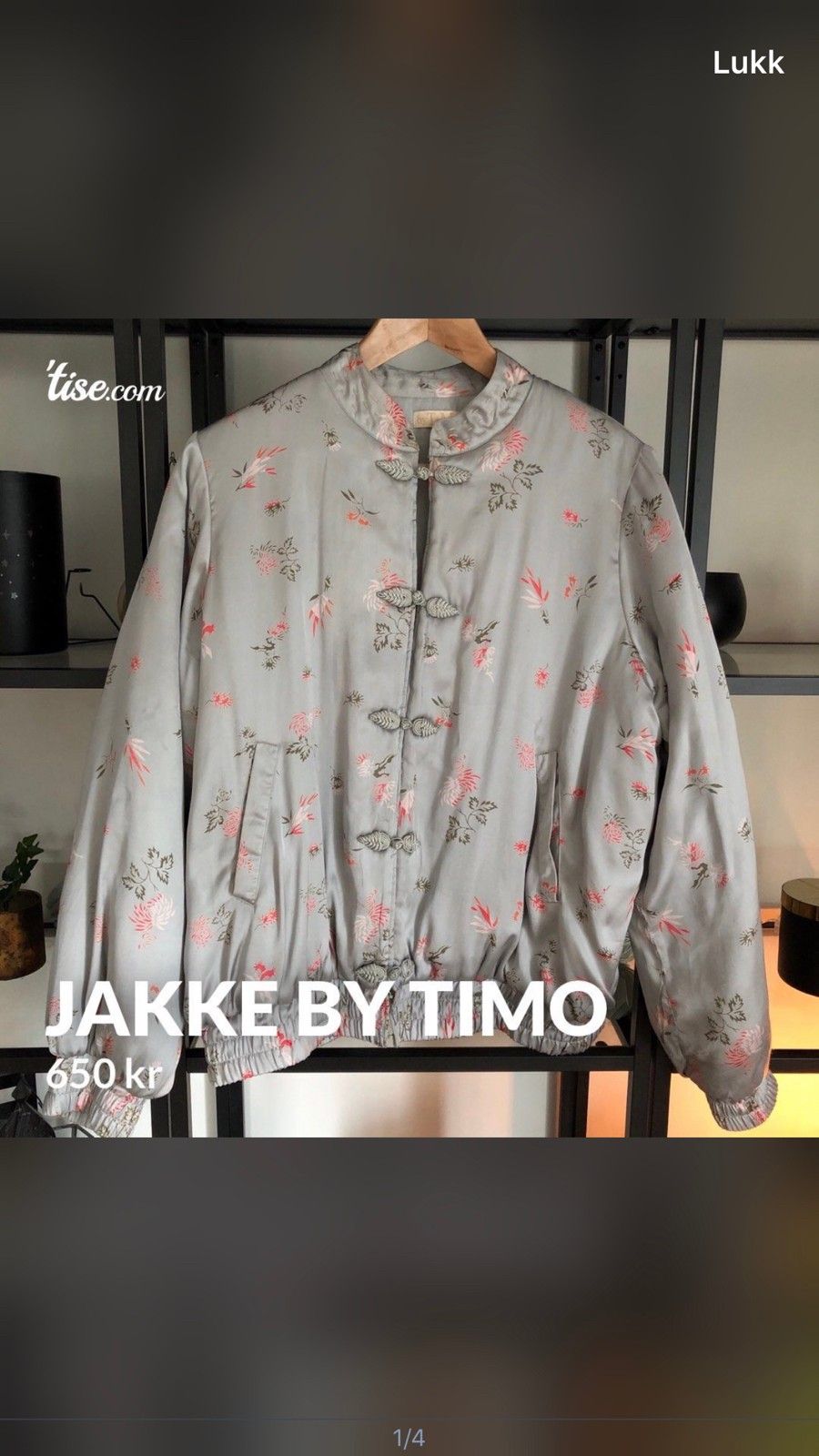 Jakke fra By Timo | FINN.no Fargerik jakke • Tise