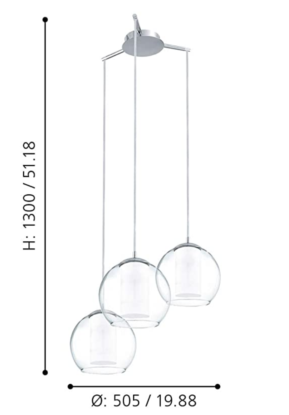 Bolsano taklampe i kromglass 3Lys fra Lampehuset | FINN.no Bolsano taklampe i kromglass 3Lys fra Lampehuset | FINN.no