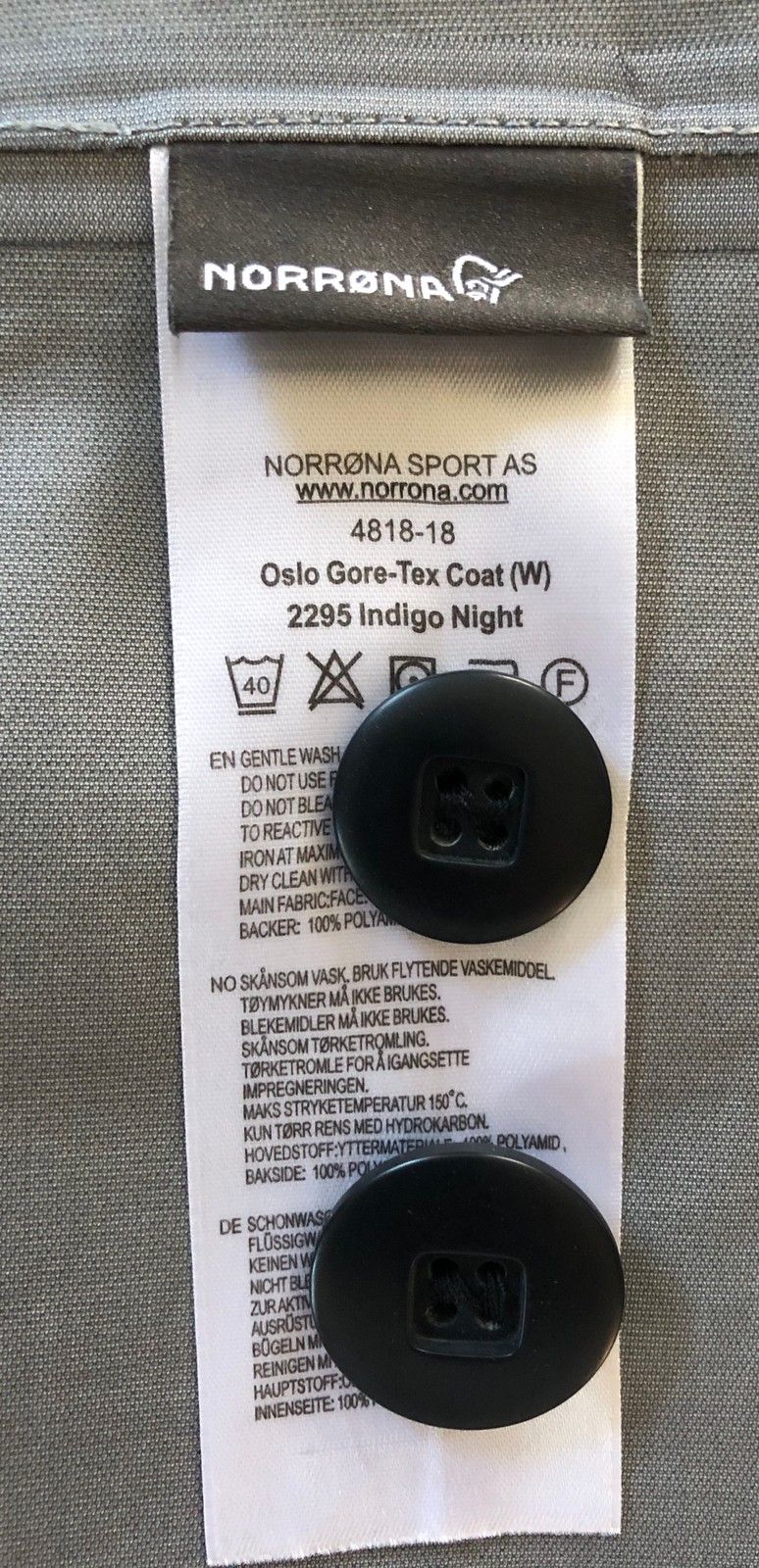 Ubrukt Norrøna Oslo Gore Tex Coat str M (W) | FINN.no Ubrukt Norrøna Oslo Gore Tex Coat str M (W) | FINN.no
