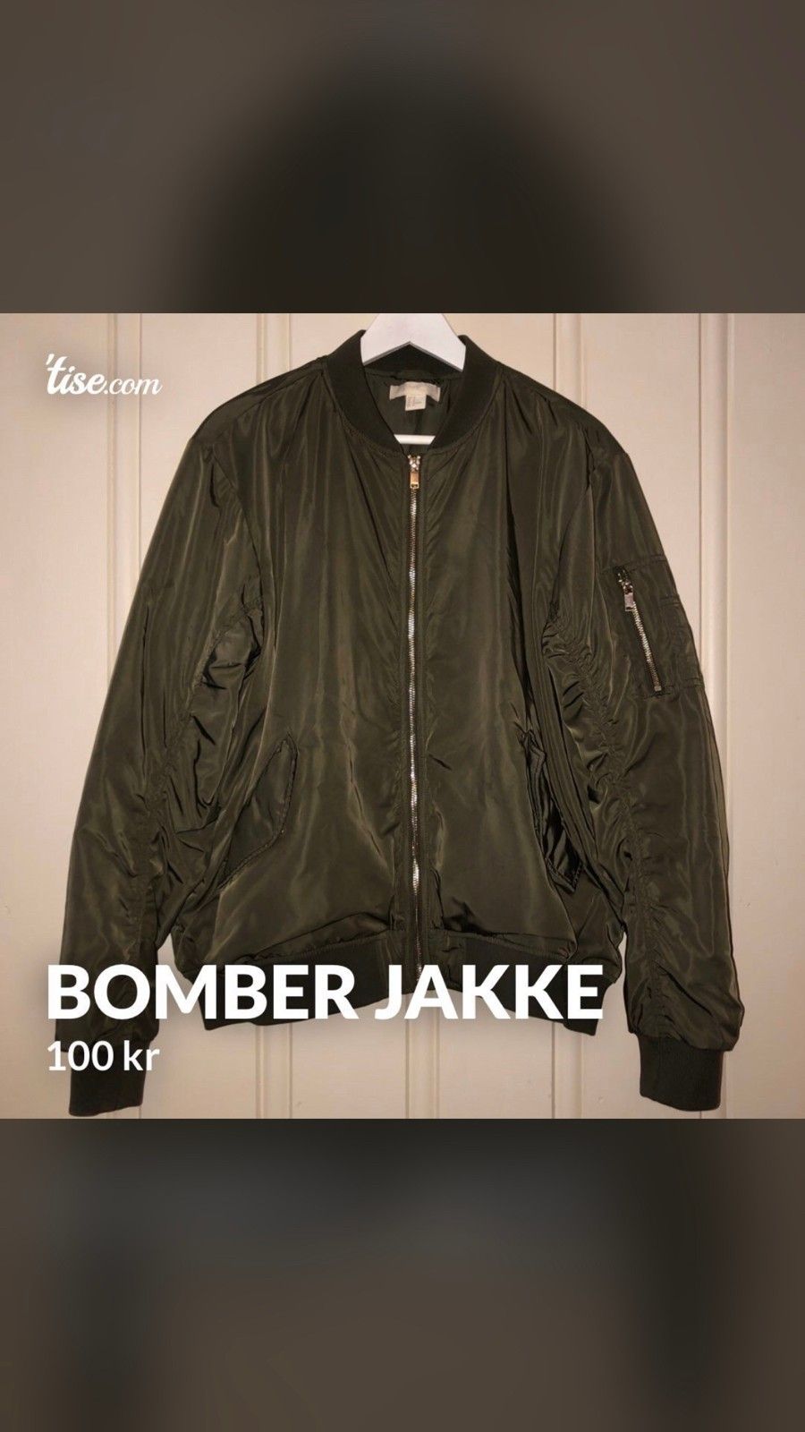 Dame jakker | FINN.no Bomberjakke dame str S | FINN.no