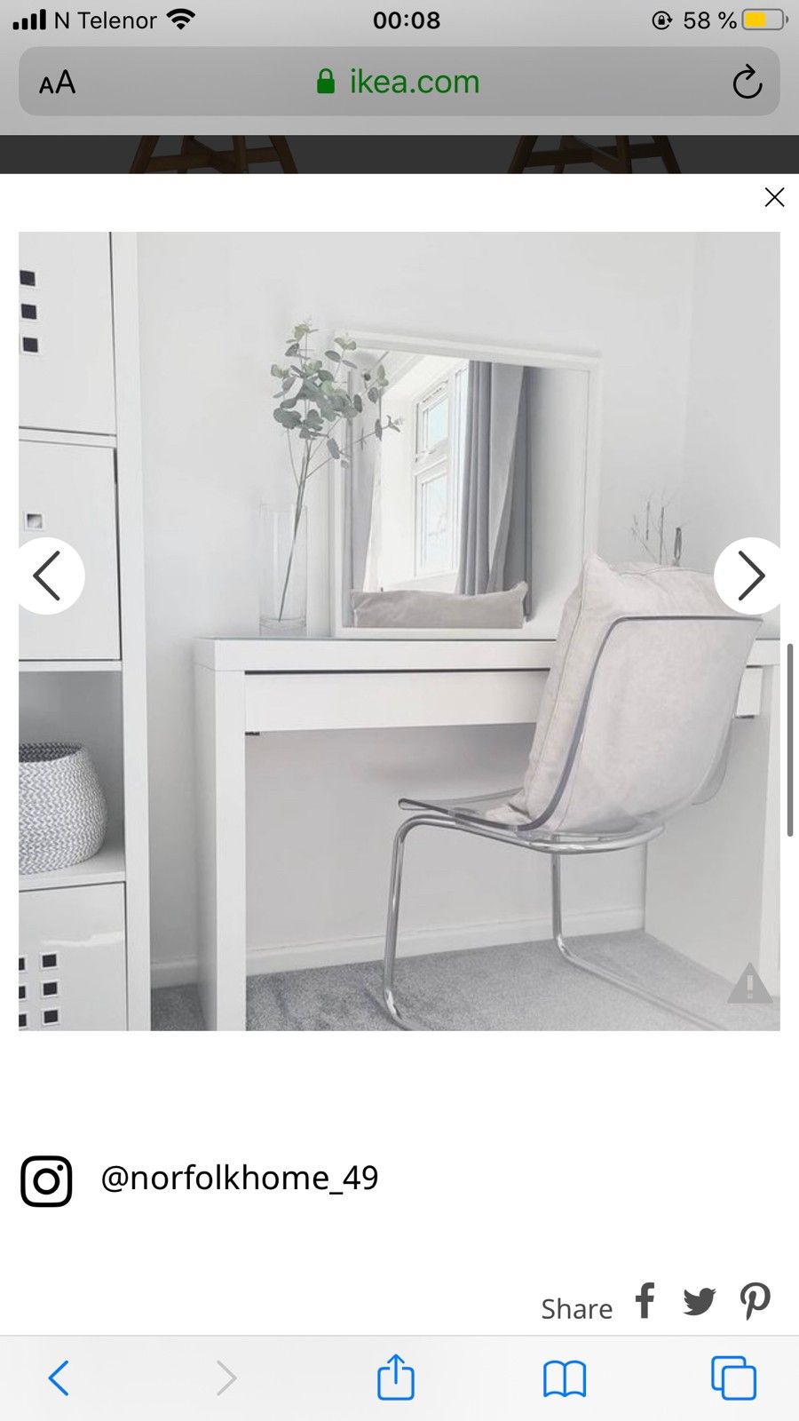 Stoler Tobias fra IKEA | FINN.no IKEA Tobias stol grå | FINN.no