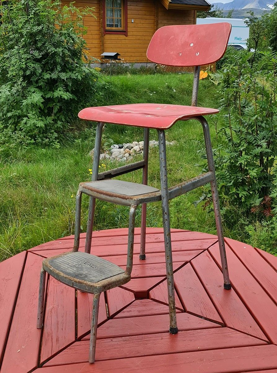 Ero stål og stil trappestol nr.24 | FINN.no Ero Stål og Stil kontorstol | FINN.no