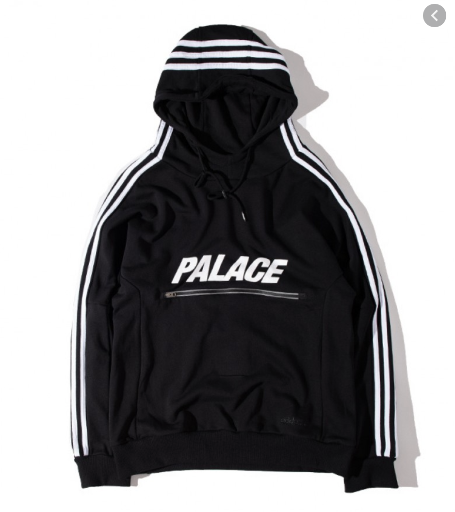 palace x adidas hoodie