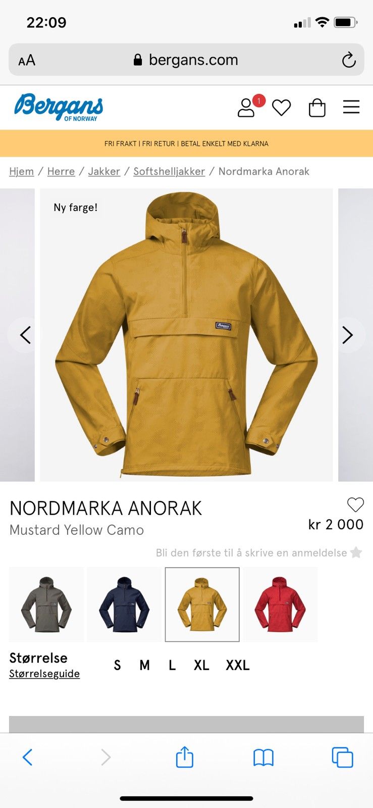 Bergans Nordmarka herre jakke XXL | FINN.no Bergans Nordmarka herre jakke XXL | FINN.no
