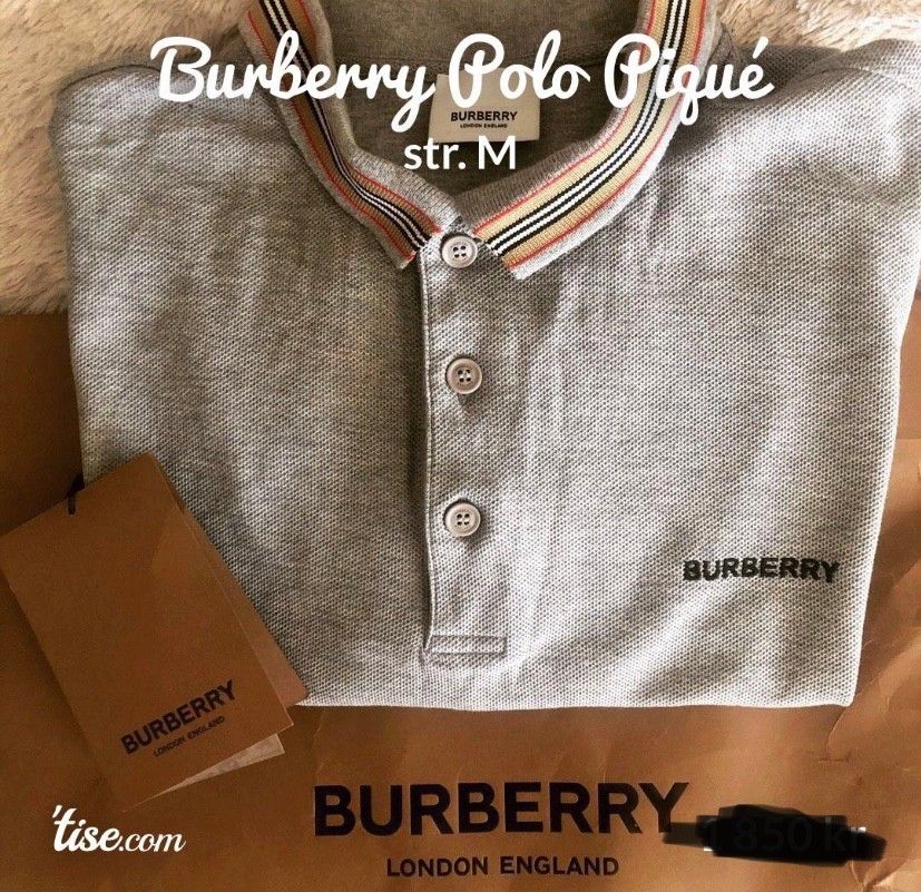 Burberry Pique | FINN.no Burberry Genser • Tise