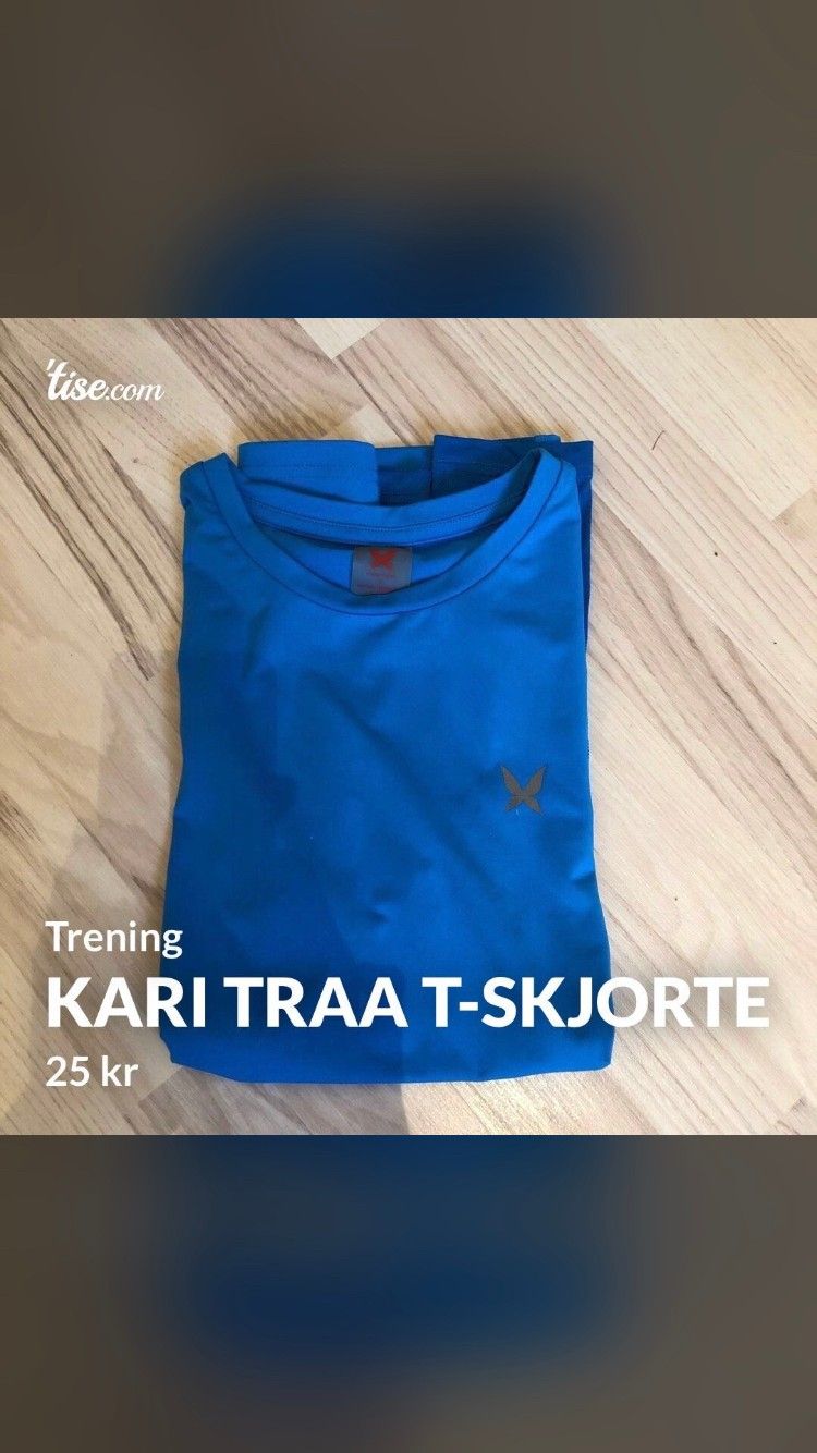 Kari traa t skjorte | FINN.no Kari Traa trenings t skjorte | FINN.no