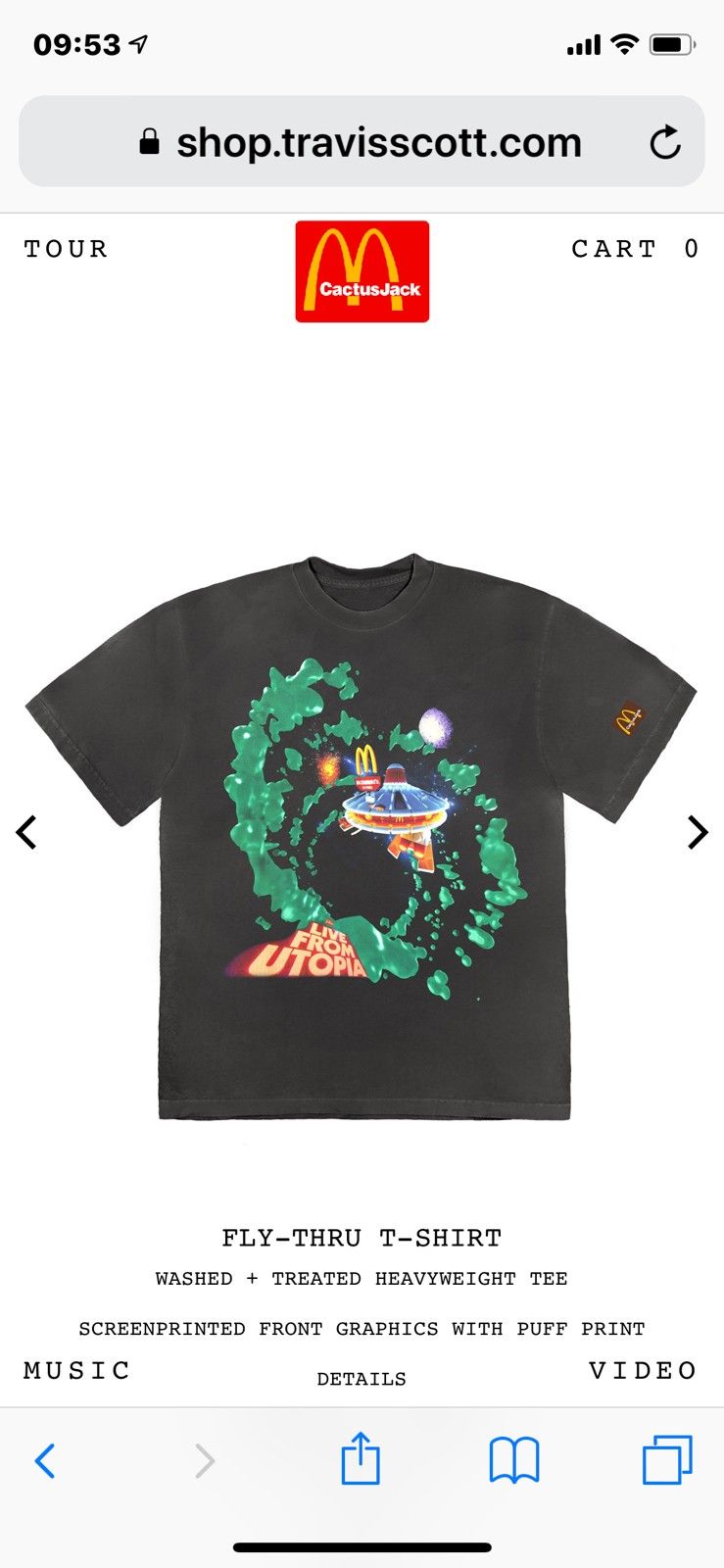 Travis Scott X McDonald's | FINN.no Travis Scott x McDonalds Cactus Jack t skjorte | FINN.no